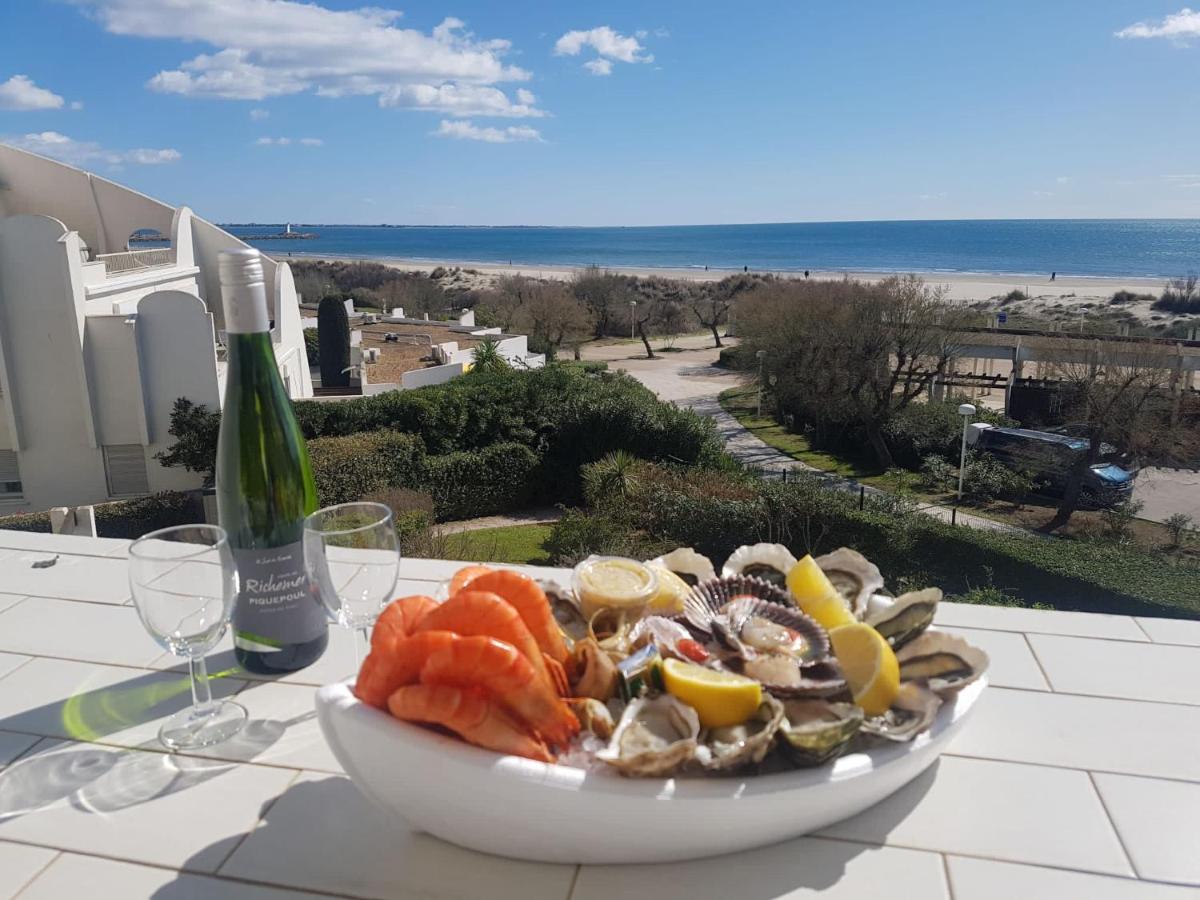 Cnn Ulysse 1 - Appartement Vue Mer Avec Garage La Grande Motte Exteriör bild